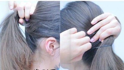 教你扎简单易学淑女味丸子头