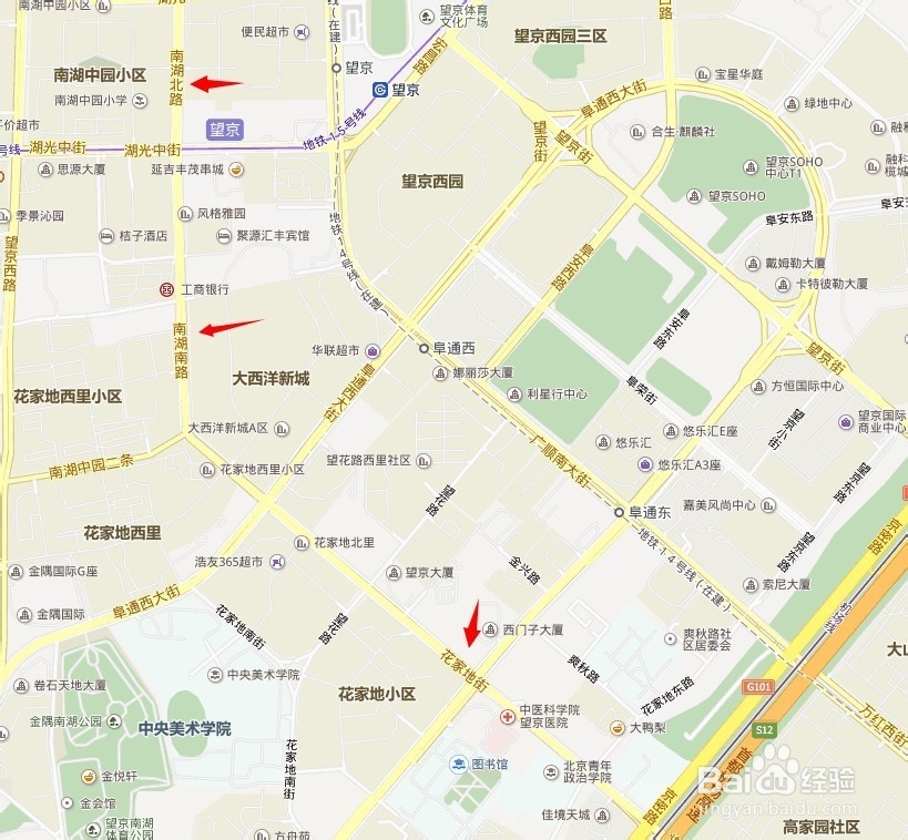 如何在望京不迷路