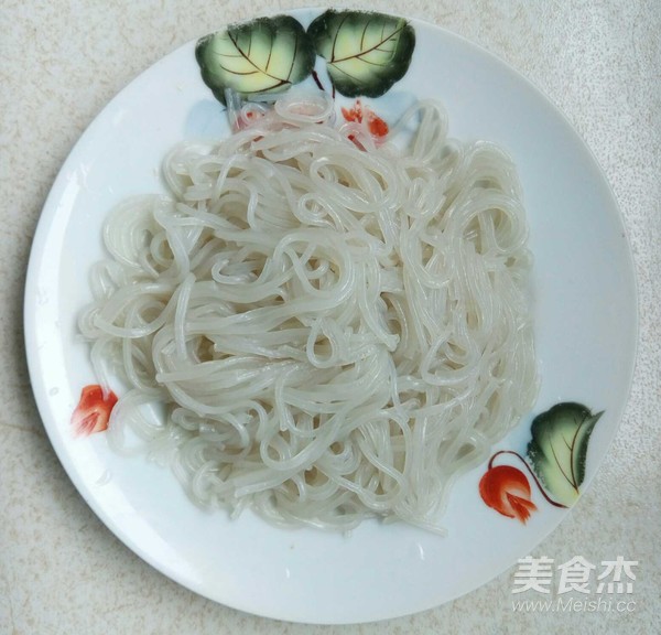 豆豉包菜炒粉条