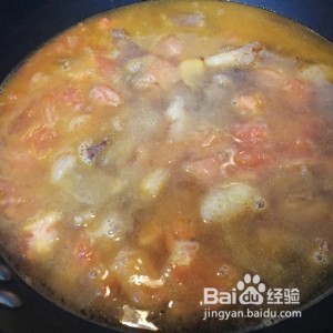 番茄牛腩汤的做法