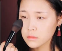 韩妆博主Leesu干玫瑰妆