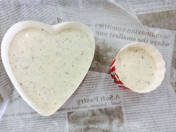 淋面黑白天使蛋糕