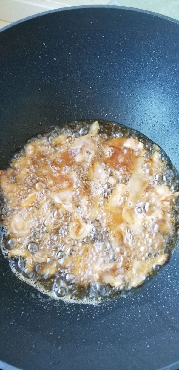 蒜薹土豆洋葱溜肉片