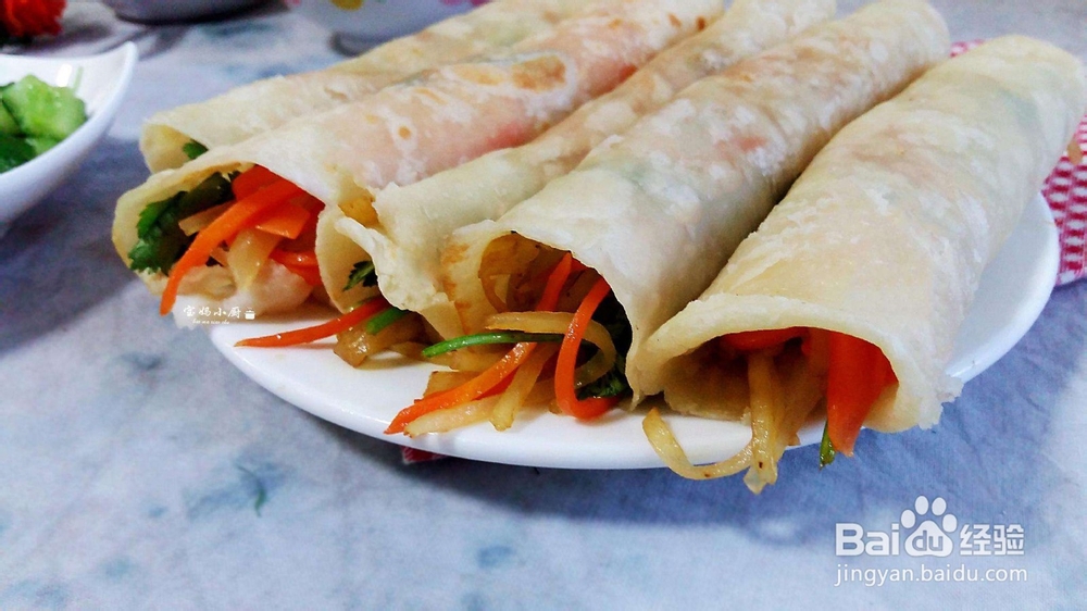 饺子皮薄饼怎么做