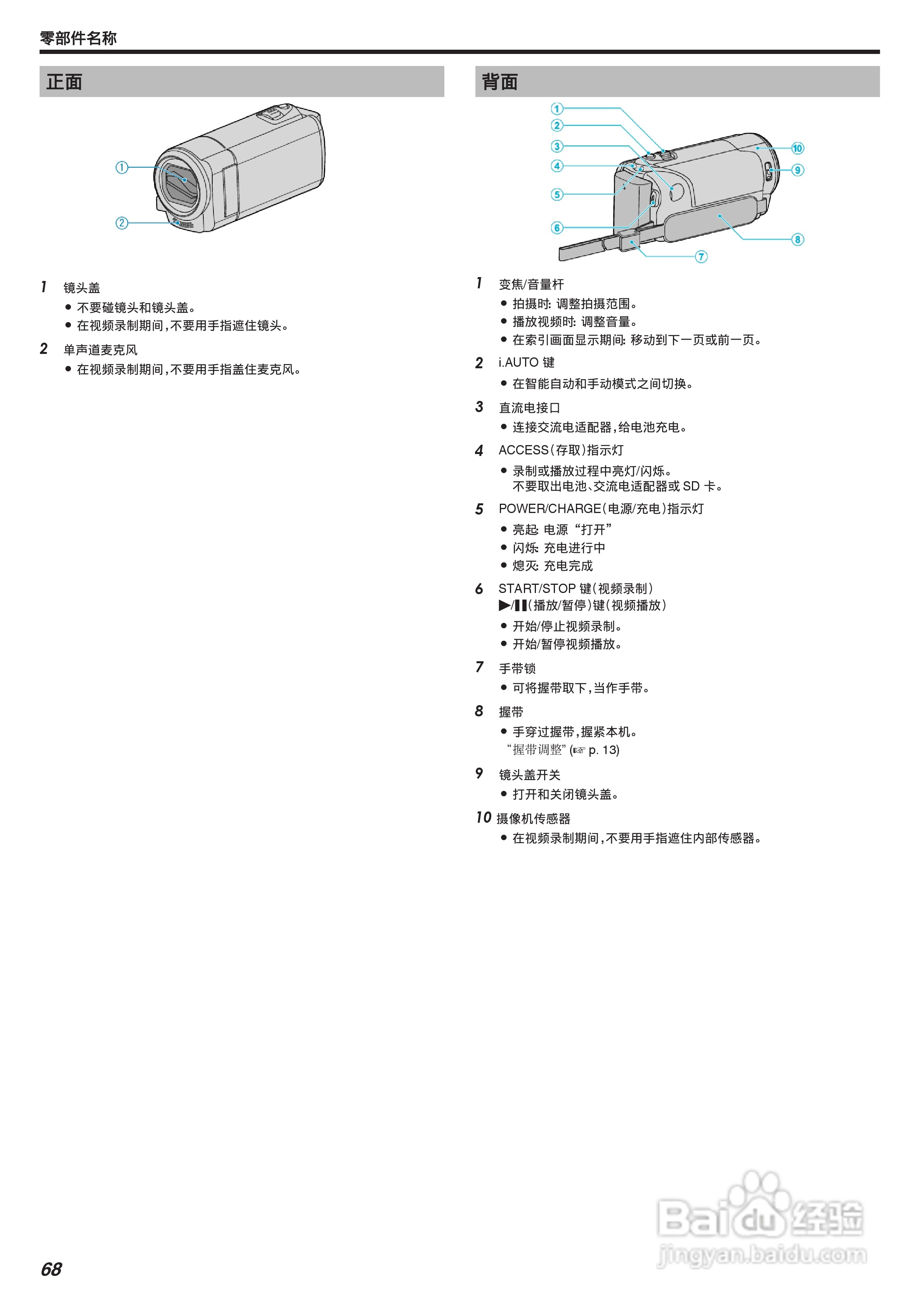 JVC GZ-MS150数码摄像机说明书:[7]