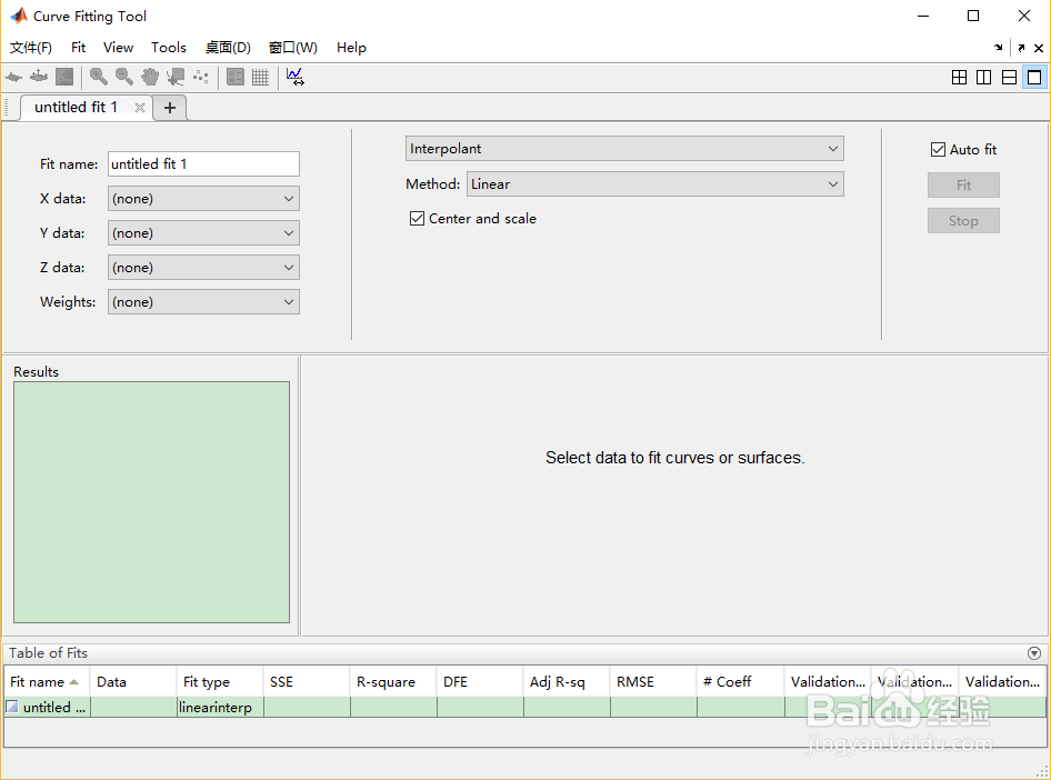 用Matlab曲面拟合工具箱curve fitting曲面拟合
