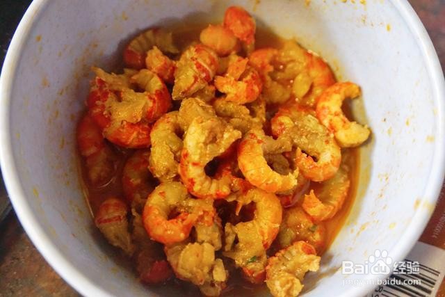 家庭自制熏肉小龙虾米饭汉堡