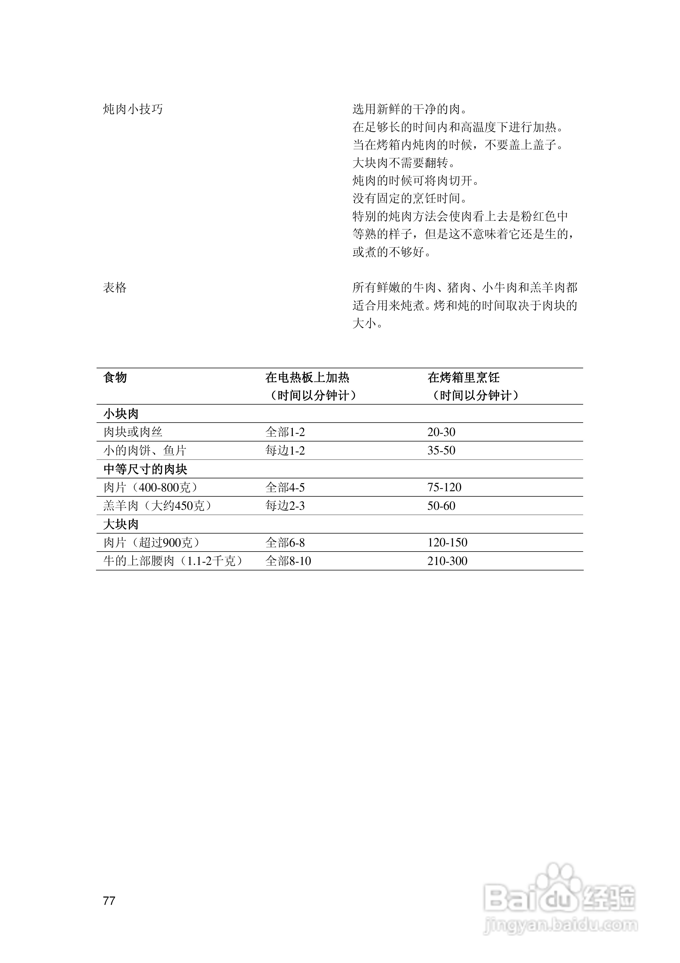 西门子HB86K770烤箱使用说明书:[8]