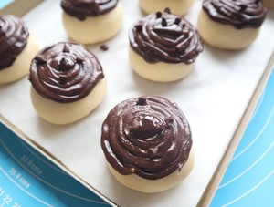 自制松软可可面包