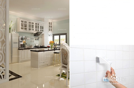 厨房瓷砖粘上油污，如何有效清洗