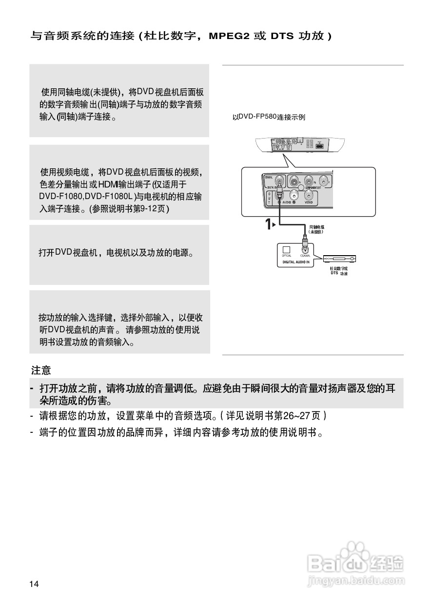 三星DVD-F1080L使用说明书:[1]
