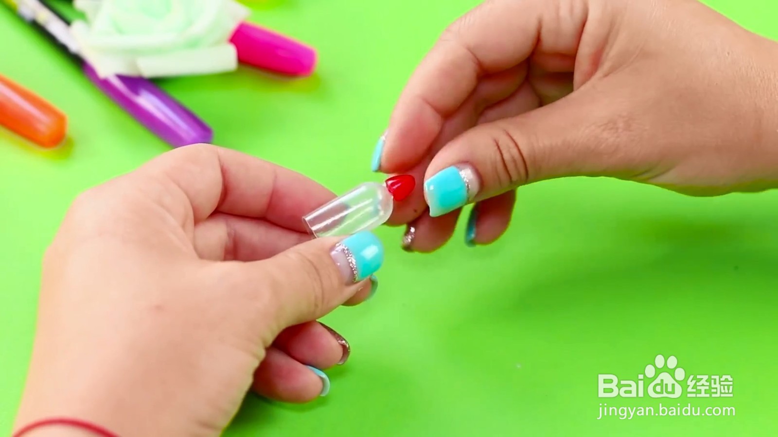 怎么制作亮粉胶