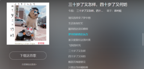 三十岁了又怎样四十岁了又何妨是什么歌