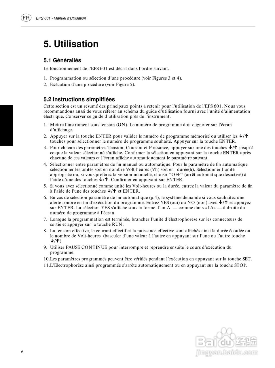 Amersham-eps601电源使用说明书:[3]