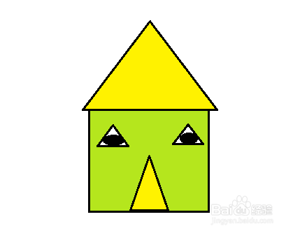 简笔画-创意房子的简笔画如何画