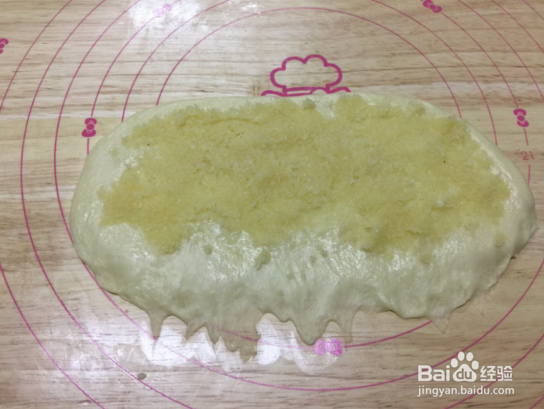 椰蓉千层面包的做法