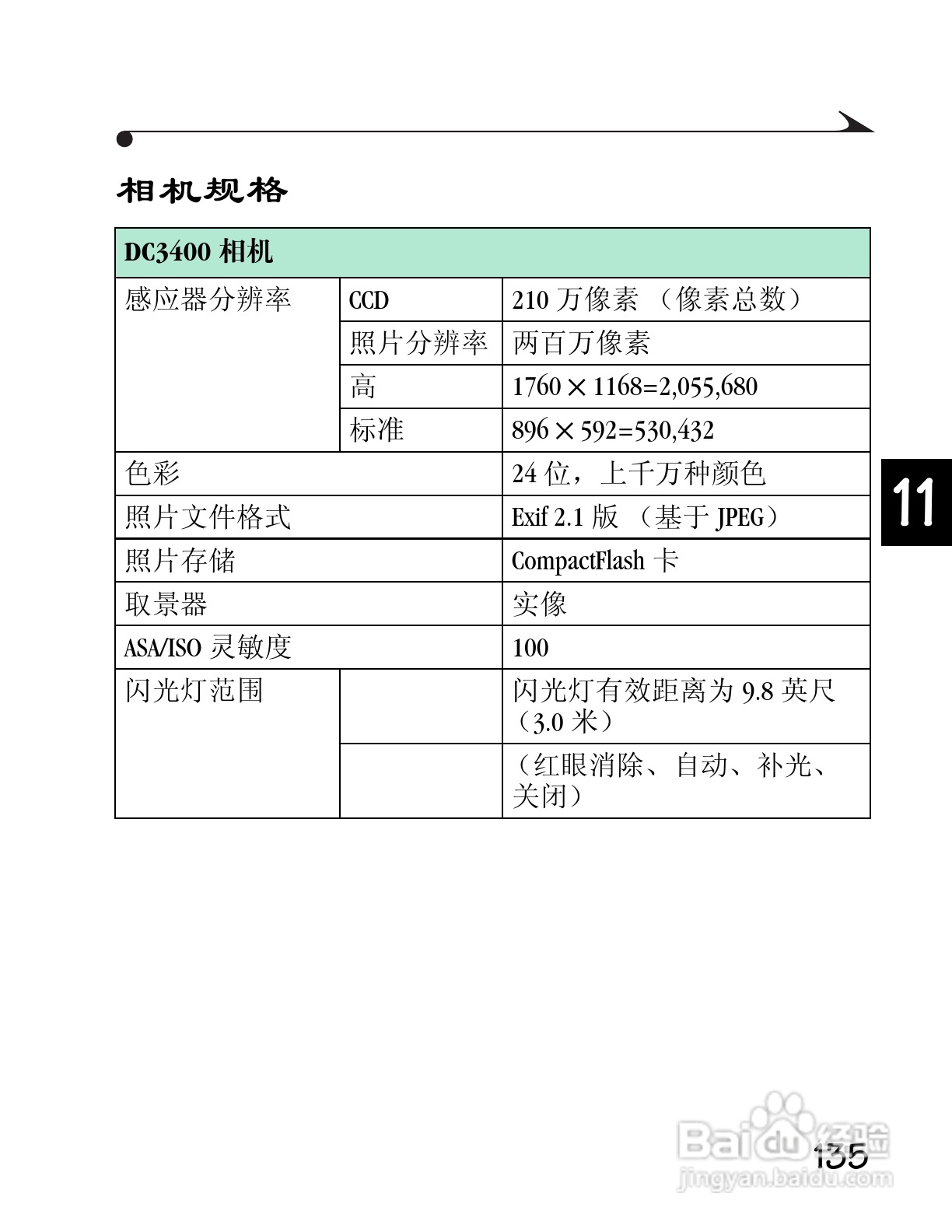柯达DC3400数码相机简体中文版使用说明书:[15]
