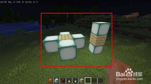 我的世界灯怎么挂 百度经验