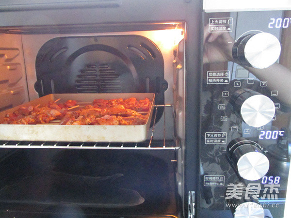 香草烤羊腩肉串