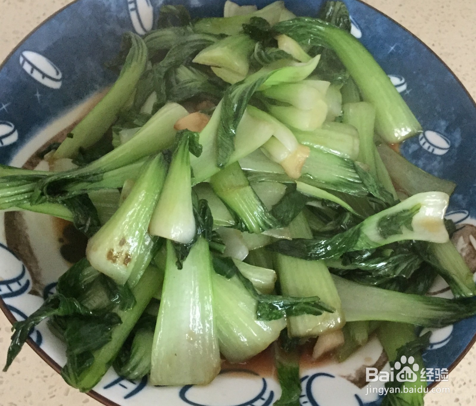 蒜香油菜的做法