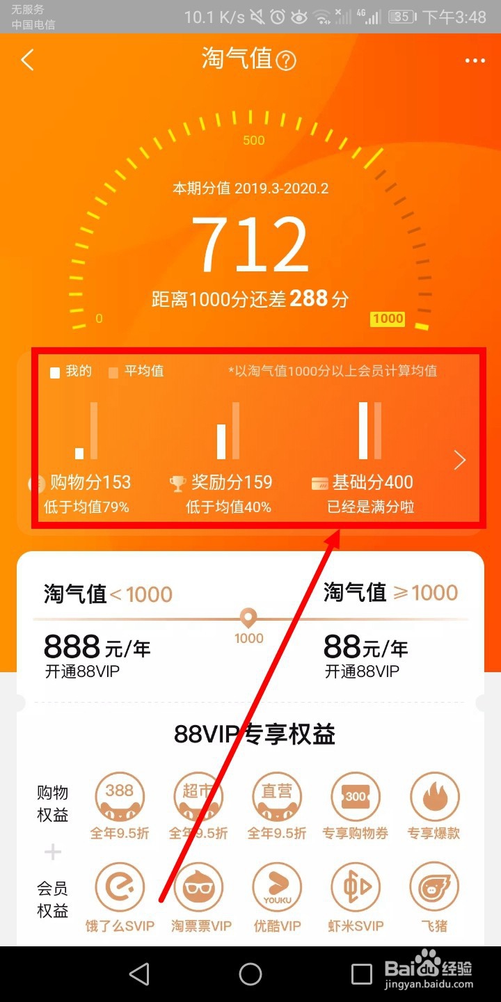 淘宝如何查看个人的信誉评级
