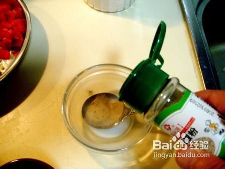 榛仁青豆炒鱼糜