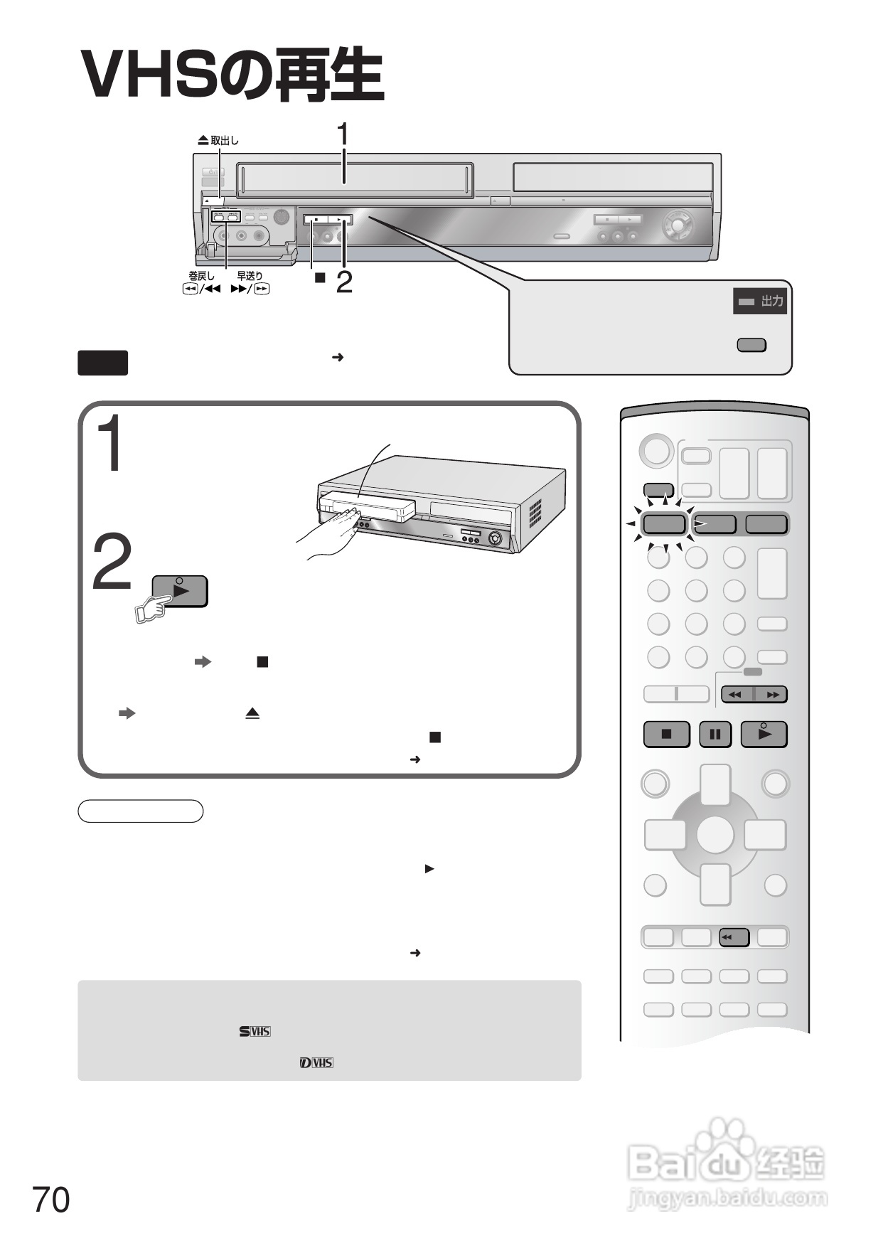 Panasonic DMR-E250V DVD播放机使用说明书:[4]