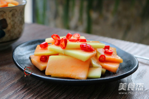 开胃酸辣木瓜片