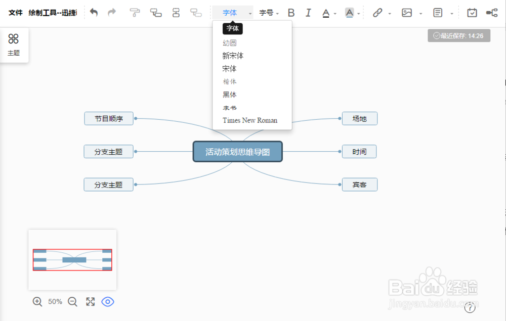 活动策划思维导图怎么画？分享操作技巧