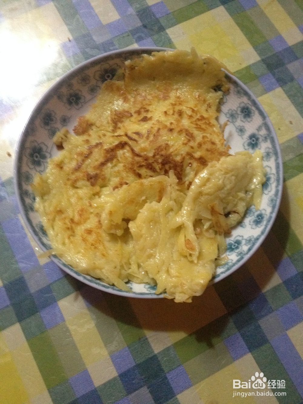 快手早餐土豆丝饼