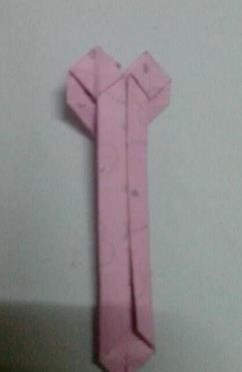 折纸手工心型书签手工折纸教程