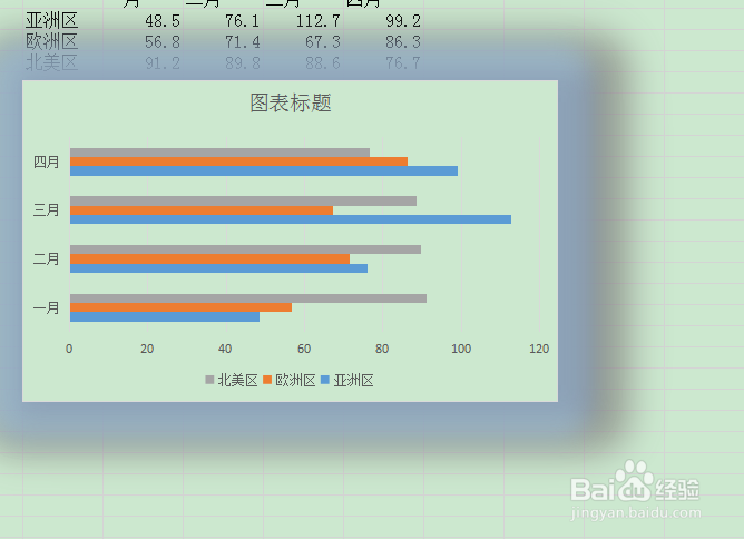 如何设置word中条形图发光阴影的透明度？