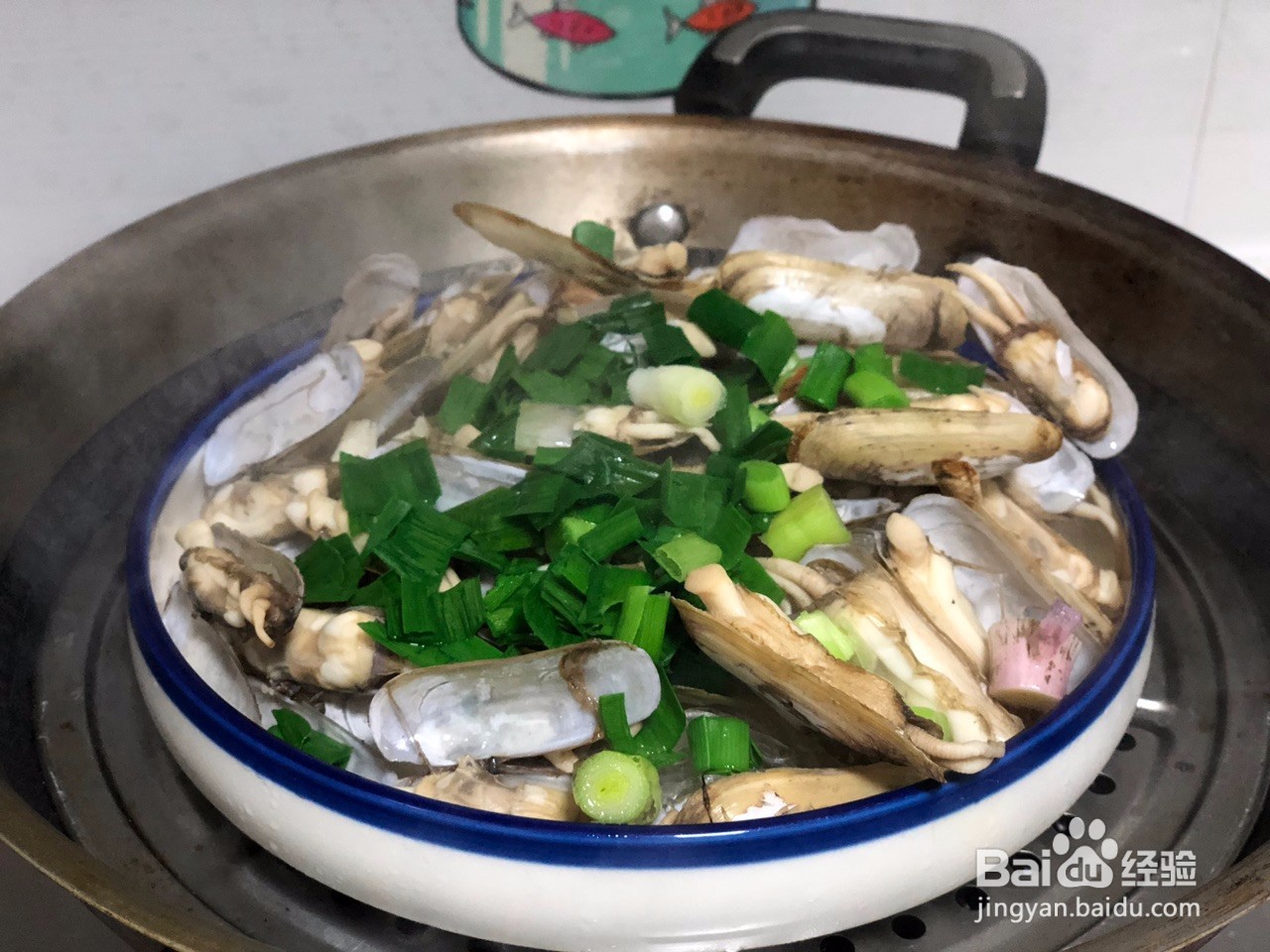 蒜蓉粉丝蒸蛏子的做法