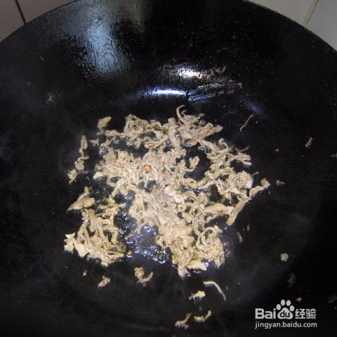 肉丝炒土豆丝的做法