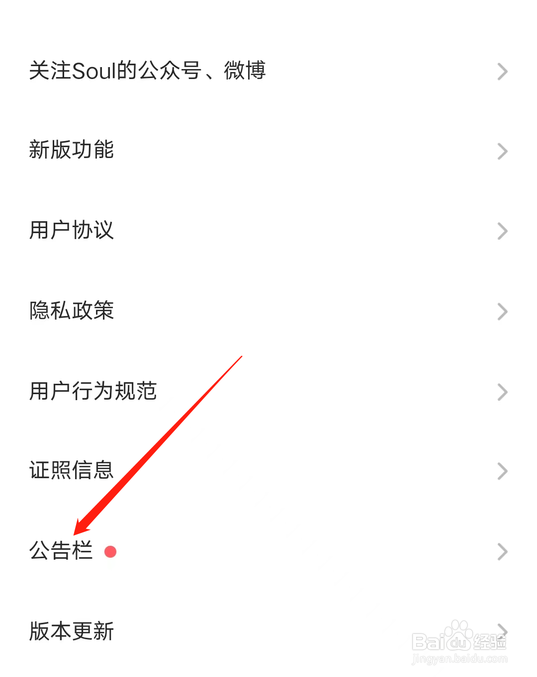Soul怎样查看公告栏