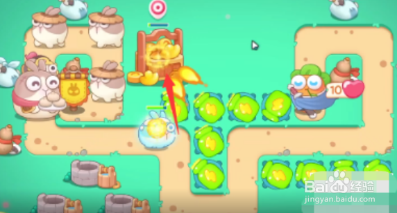 保卫萝卜4喜乐月饼节第1关攻略