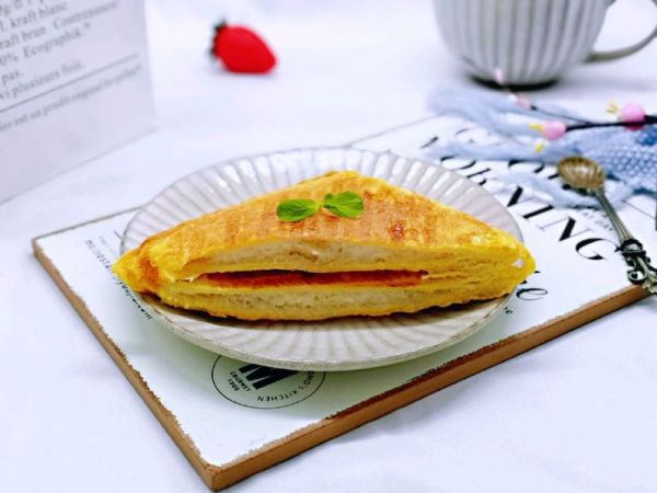 香蕉酸奶三明治