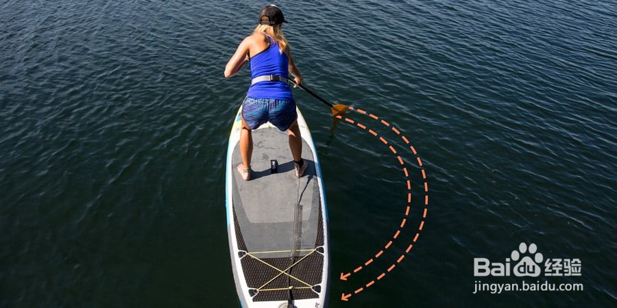 SUP桨板教学之桨板划桨技巧