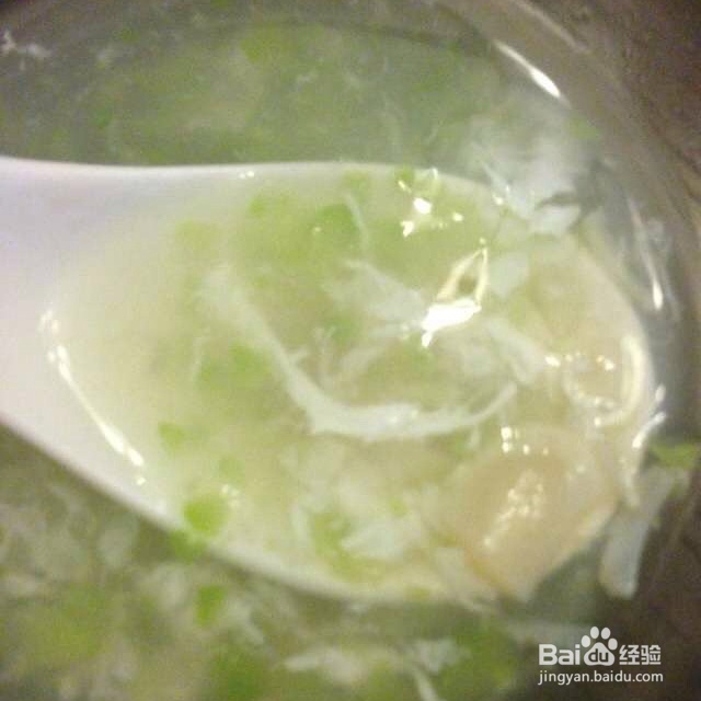 吃货美食-干贝苦瓜羹!