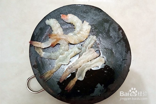 鲜美丝瓜炒虾仁