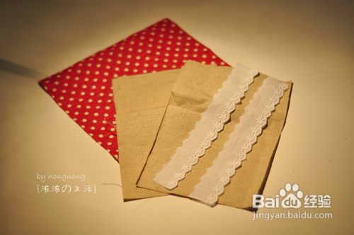 {浓浓の生活}布艺铁塔图案小手包的做法