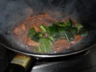 青椒炒肉片--做法