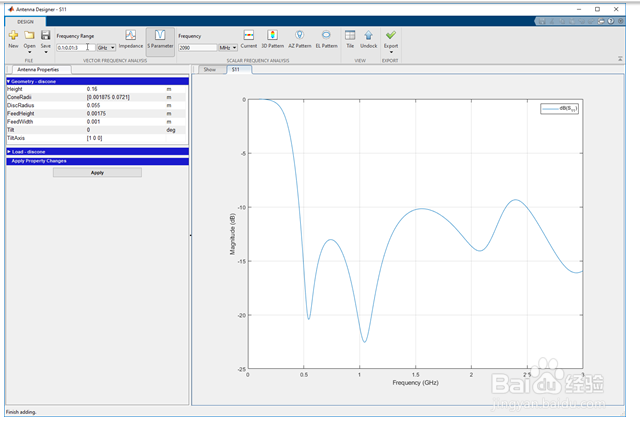 设计,可视化和分析天线