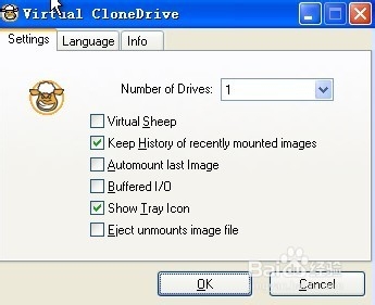虚拟光驱(Virtual CloneDrive)语言设置教程