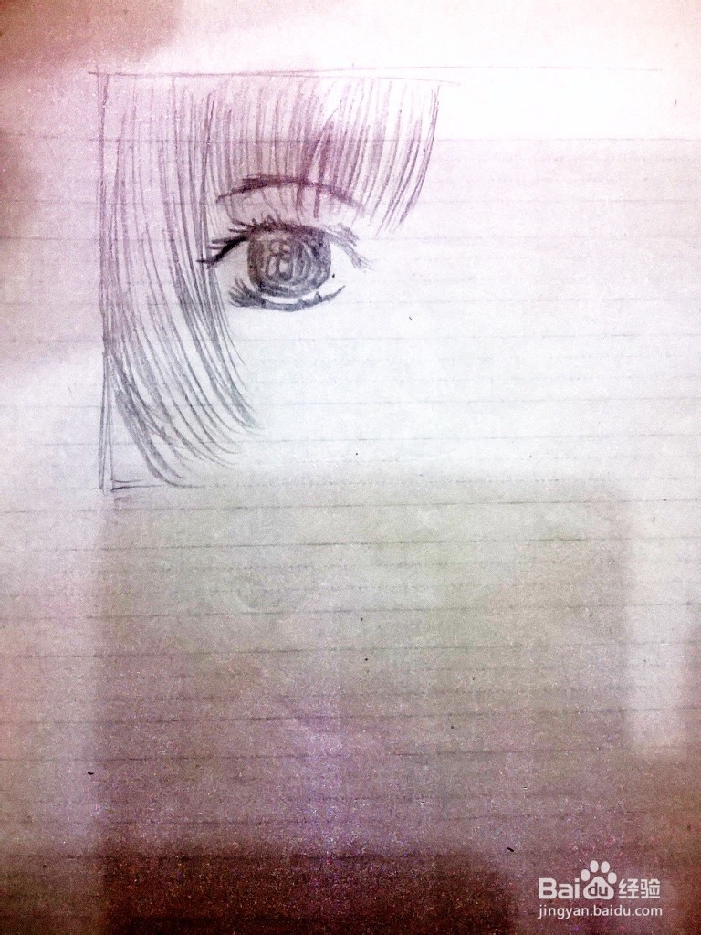 如何在不画脸的轮廓的时候有画了半边脸的感觉