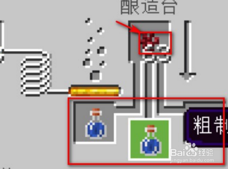 我的世界喷溅药水怎么做 百度经验 我的世界喷溅药水怎么做 百度经验