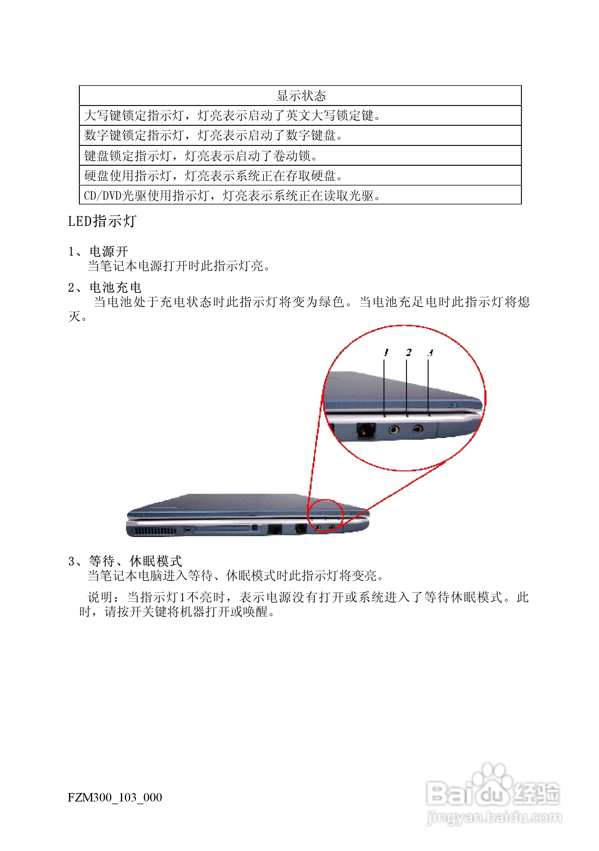 方正M300笔记本电脑使用说明书:[3]