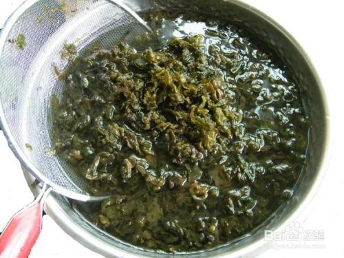 凉拌爽口野生地皮菜