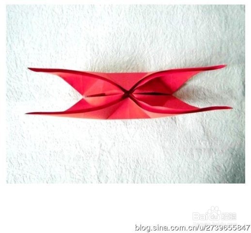 纸蝴蝶之折纸凤尾蝶（图解）