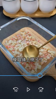 如何做蜜桃果冻？